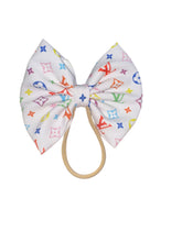 Cargar imagen en el visor de la galería, Baby boujee Multicolor headwrap/ Multi-color - Elianna's Bowtique