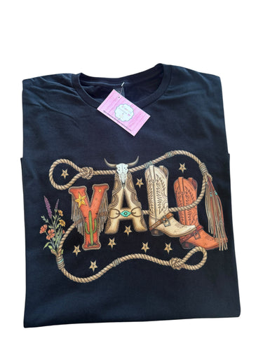 Yall western shirt / unisex / kids /adult