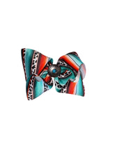 Cargar imagen en el visor de la galería, Serape hair bow/western