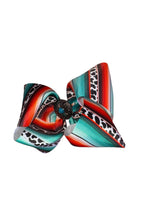 Cargar imagen en el visor de la galería, Serape hair bow/western