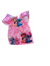 Cargar imagen en el visor de la galería, Lilo and Stitch Cheer  bow / moños - Elianna's Bowtique