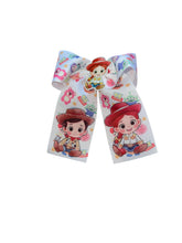 Load image into Gallery viewer, Toy Story Cheer  bow / moños - Elianna's Bowtique