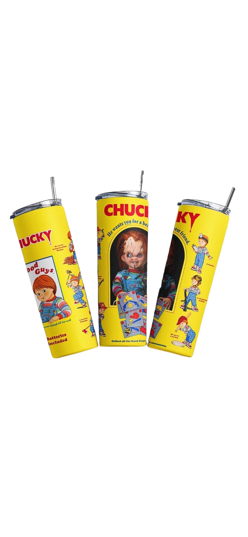 Chucky tumbler cup /vasos / Halloween