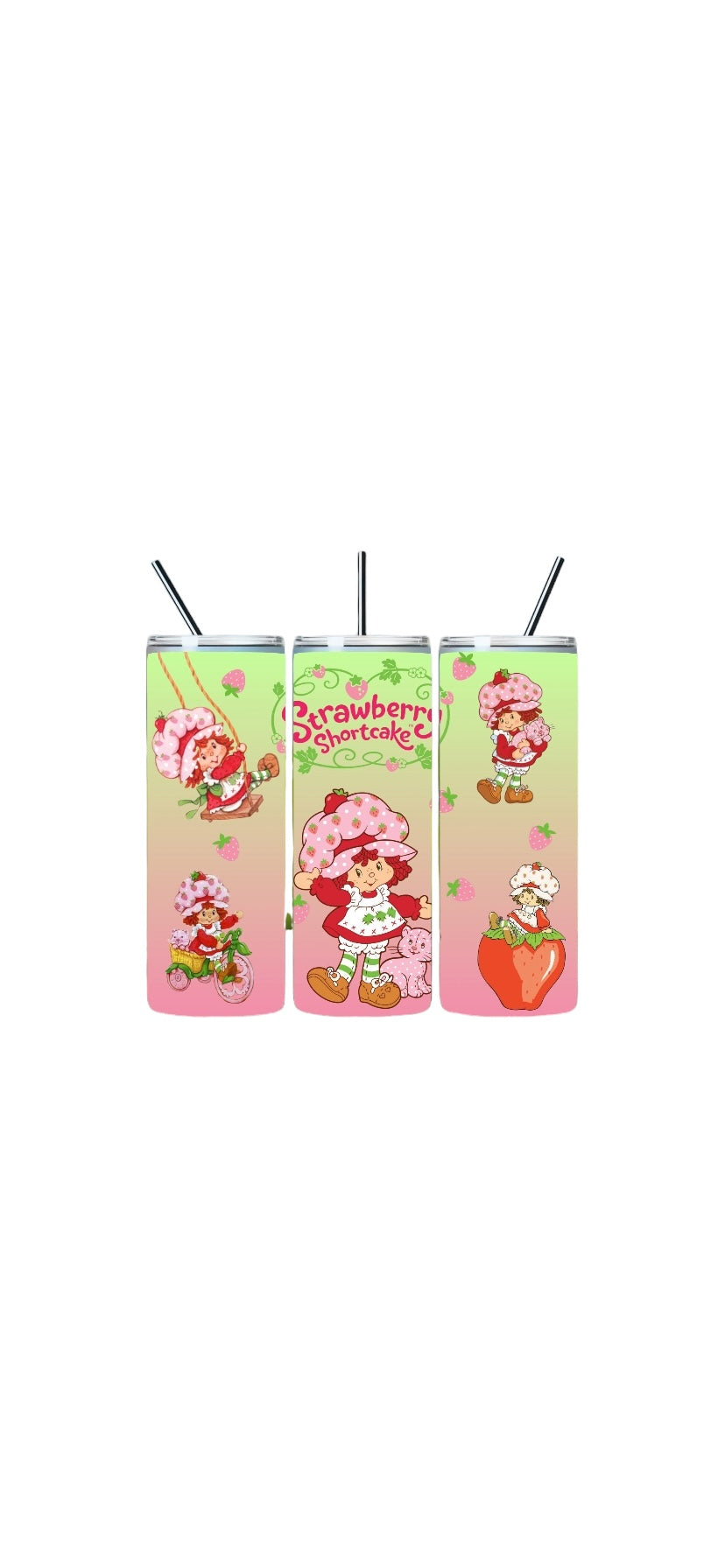 Strawberrt shortcake tumbler cup/rosita fresita