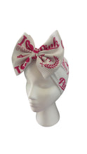Cargar imagen en el visor de la galería, Love pink headwrap/headband