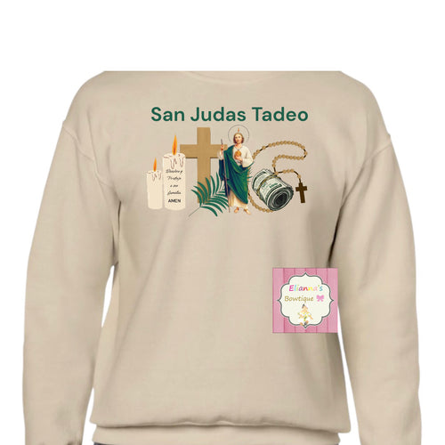 San Judas Tadeo Crewneck sweatshirt /sueter