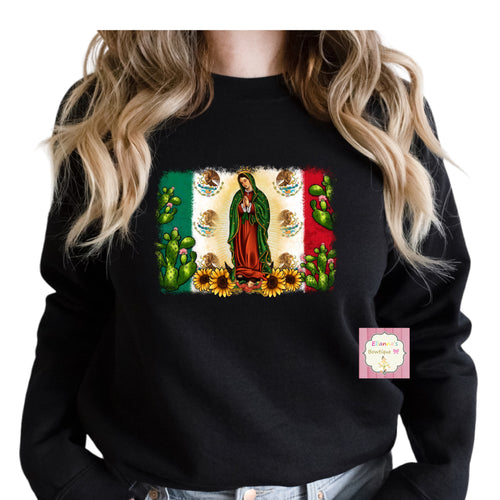 Virgen de Guadalupe Crewneck sweatshirt /sueter