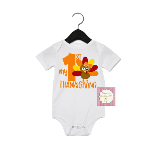 My first thanksgiving Onesie shirt /Thanksgiving shirt