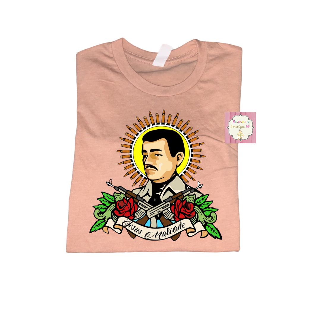 Camisa de Jesus malverde/ Jesus malverde shirt/