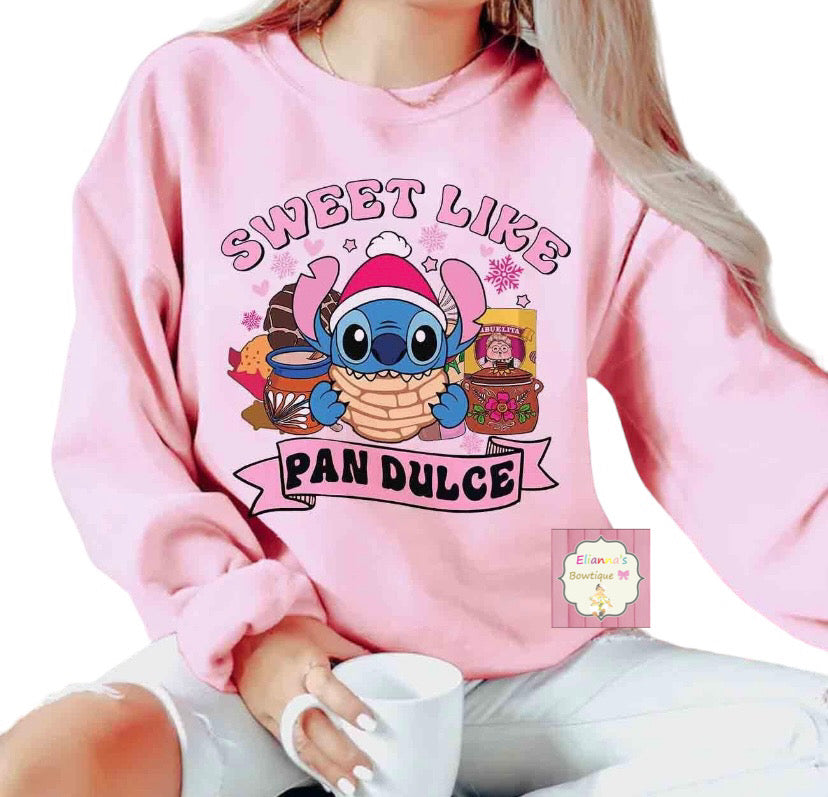 Sweet like pan dulce Crewneck sweatshirt /grinch/sueter/christmas