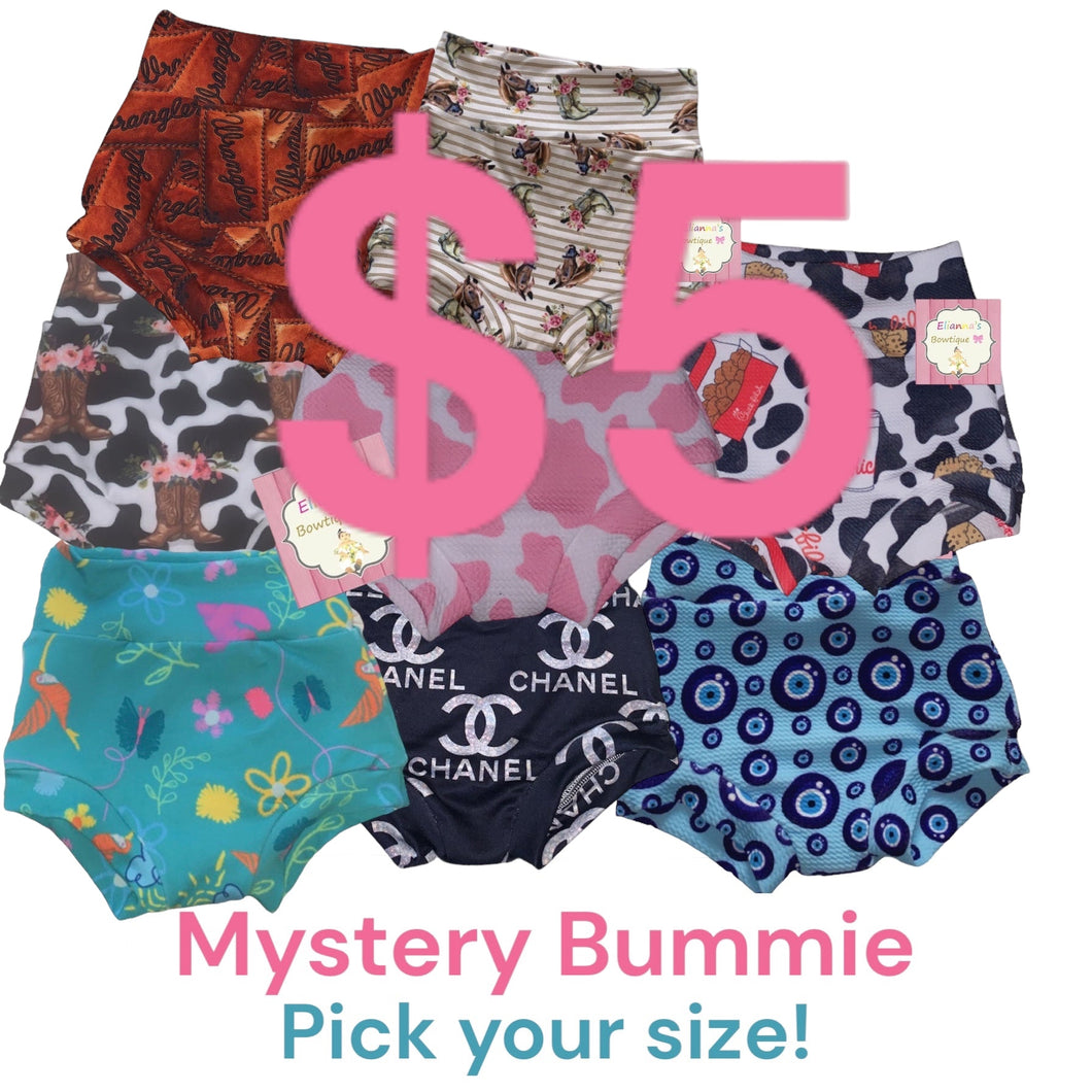 Mystery Five dollar bummie / pick your size