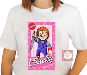 Halloween Chucky shirt/ unisex