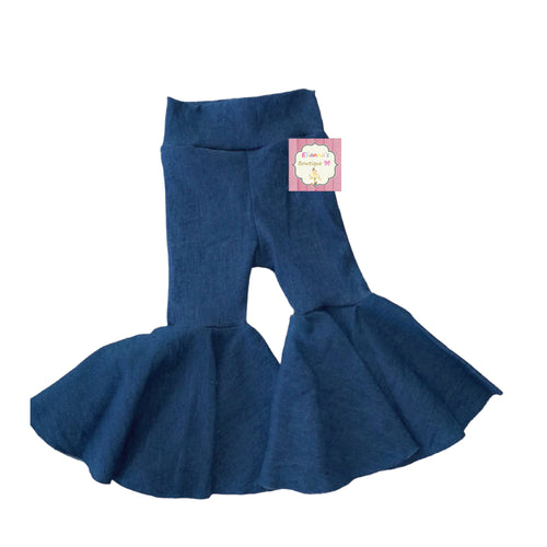 Dark blue bell bottoms /denim jeans/western/