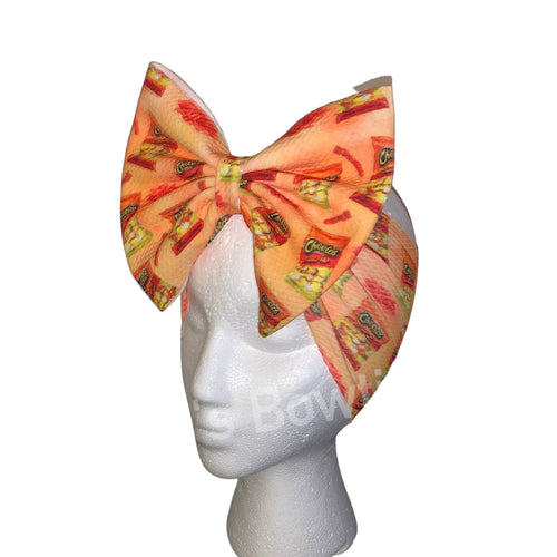 Baby hot cheetos headwrap / headband /