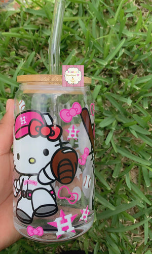 Pink Astros libby cup / vasos/hello kitty