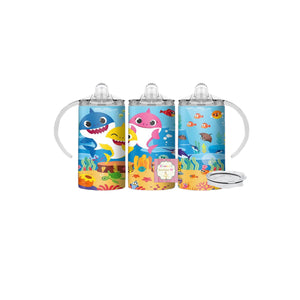 Baby shark mini tumbler cup/ sippy cup /vasos