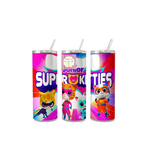 Super kitties  tumbler cup/ vasos