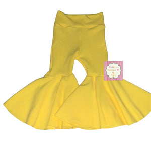 Yellow bell bottoms /pantalones