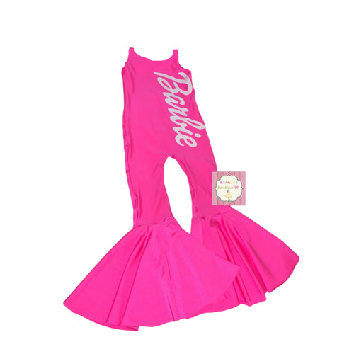 Barbie bell bottom romper/ barbie outfit