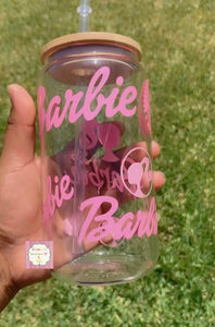 Barbie libby cup / pink/ vasos