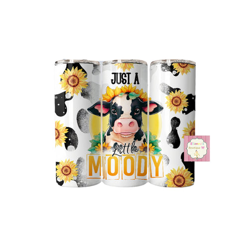 Just a little moody tumbler cup /vasos/cow