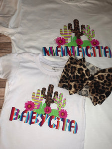 Mamacita y babycita / matching shirts/mommyandme