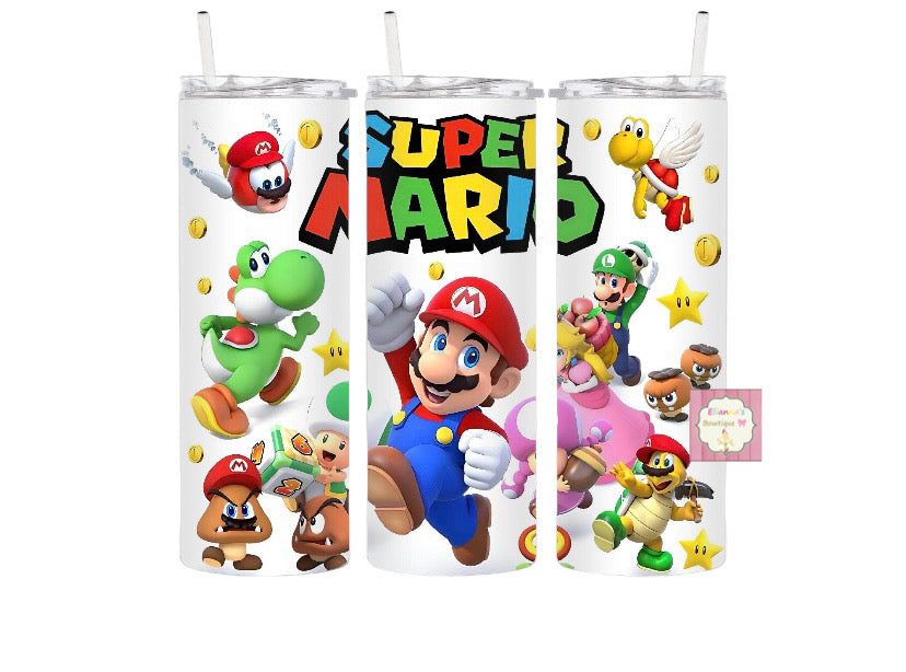 Mario Bros Tumbler Cup/ vasos/ Super Mario