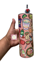 Load image into Gallery viewer, Mexican candies tumbler cup/ elotes/mexican snacks / vasos