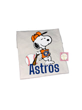 Load image into Gallery viewer, Snoopy  Astros shirt/houston astros