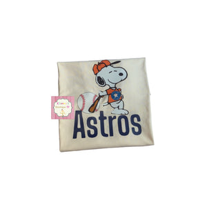 Snoopy  Astros shirt/houston astros