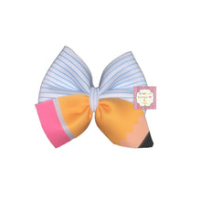 Cargar imagen en el visor de la galería, Pencil clip bows/ back to school bows