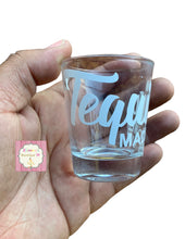 Load image into Gallery viewer, Tequila made me do it Shot glass / vasos