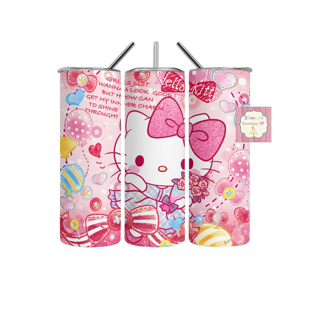 Hello Kitty  tumbler cup/ vasos