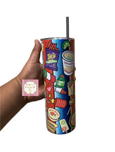 Load image into Gallery viewer, Antojitos tumbler cup/ elotes/mexican snacks / vasos