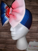 Cargar imagen en el visor de la galería, Baby Serape headband /headwrap/stripes - Elianna&#39;s Bowtique