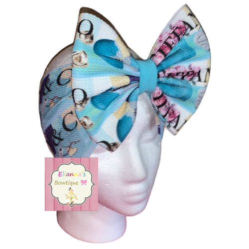 Blue Tiffany headwrap