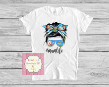 Load image into Gallery viewer, Cocomelon shirt/messy hair/kidife/girls/mom/momlife