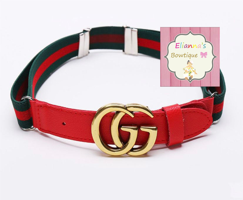 Red belt /unisex/waist belt /baby / toddler/adjustable/belts