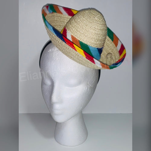 Mexican sombrero headband /one size /cinco de mayo/baby / toddler /youth/adults - Elianna's Bowtique