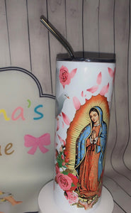 Virgencita tumbler/Virgen de guadalupe