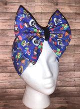 Load image into Gallery viewer, Coco loco dia de muertos headwrap/headband/halloween/un poco loco