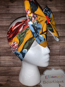 Baby floral headwrap/flowers/flores - Elianna's Bowtique