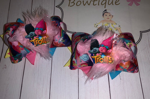 Trolls piggy tails set / paresitos - Elianna's Bowtique