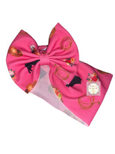 Cargar imagen en el visor de la galería, Pink cattle headwrap/bull/toros/EXCLUSIVE