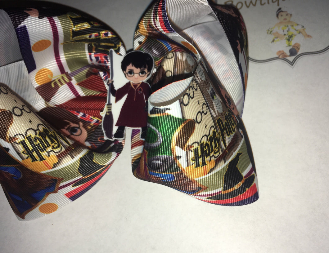 Harry Potter Hair bow / grosgrain ribbon