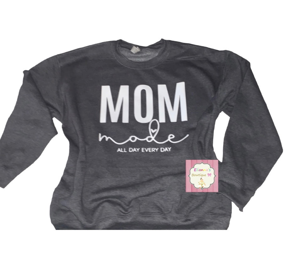 Mom mode all day everyday Crewneck sweatshirt /sweater/sueter