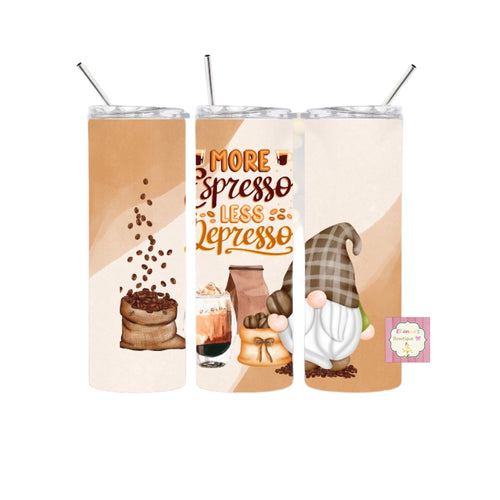 More espresso tumbler cup/coffee/cafe