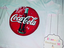 Cargar imagen en el visor de la galería, Coca cola / coke baby T-Shirt/ custom / unisex