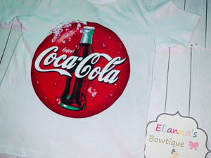 Coca cola / coke baby T-Shirt/ custom / unisex