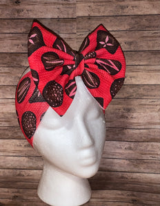 Baby valentine's day headwrap /headband /